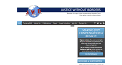 Desktop Screenshot of forjusticewithoutborders.org
